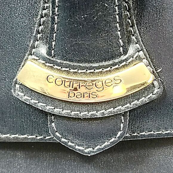 Courreges Leather Shoulder Bag - Picture 2 of 6
